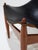 Wood Vintage 272 Lounge Chair in Black Leather and Teak by Illum Wikkelsø, Denmark, 1960s For Sale - Image 7 of 17