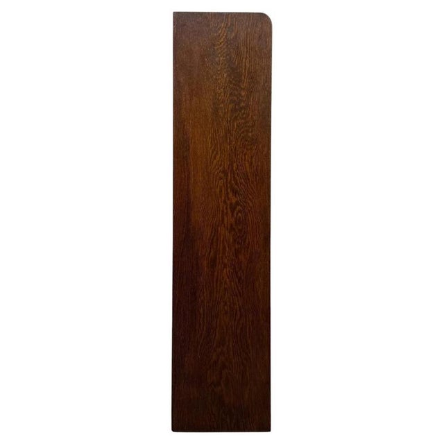 Antique 20th Century Oak Glazed Display Cupboard For Sale - Image 4 of 9