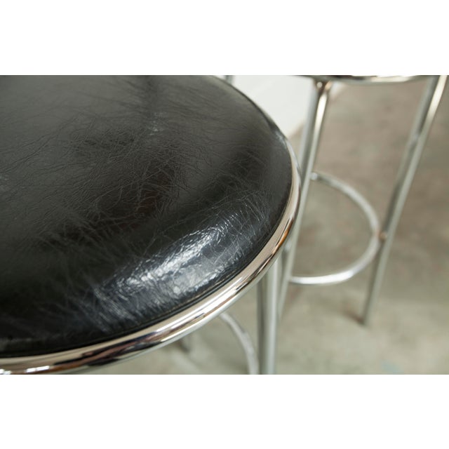 Bar Stools from Rodet, 1970, Set of 2 For Sale - Image 13 of 18