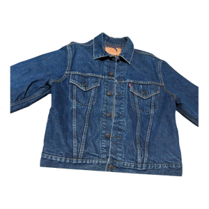 Vintage Levi's Type III 70505 Blanket-Lined Troy Denim Trucker Jacket