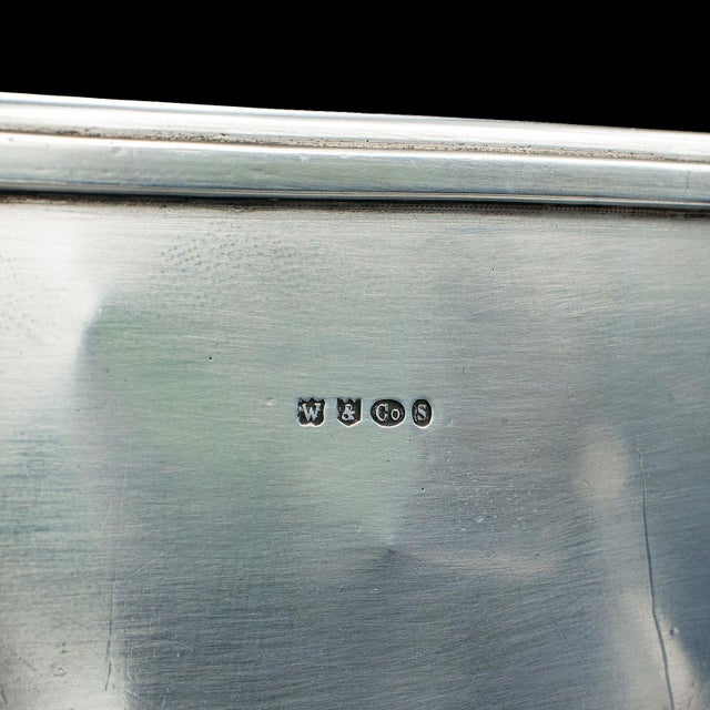 Silver Antique Tantalus, English, Silver Plated, Three Decanter Set, Edwardian, c.1910 For Sale - Image 8 of 12