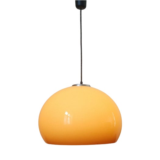 Large Mid-Century Pendant by Guzzini for Meblo, Italy, 1970s For Sale