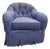 21st Century Vintage Designer Kravet Swivel Chair For Sale
