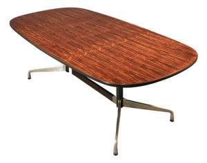 1970s 84 Inch Real Rosewood Table by Eames for Herman Miller
