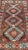 Antique Caucasian Kazak Rug With Geometric Design Medallion's Keivan Woven Arts. Keivan Woven Arts / rug X23-1205-197,...