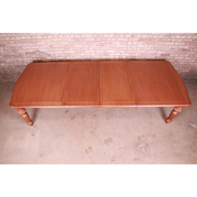 Lexington Tommy Bahama Collection Maple Extension Dining Table, Newly Refinished For Sale In South Bend - Image 6 of 13