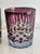 Cristalleries De Baccarat Mid 20th Century Ajka Crystal "Castille" Purple Rocks Glasses, a Pair For Sale - Image 4 of 8