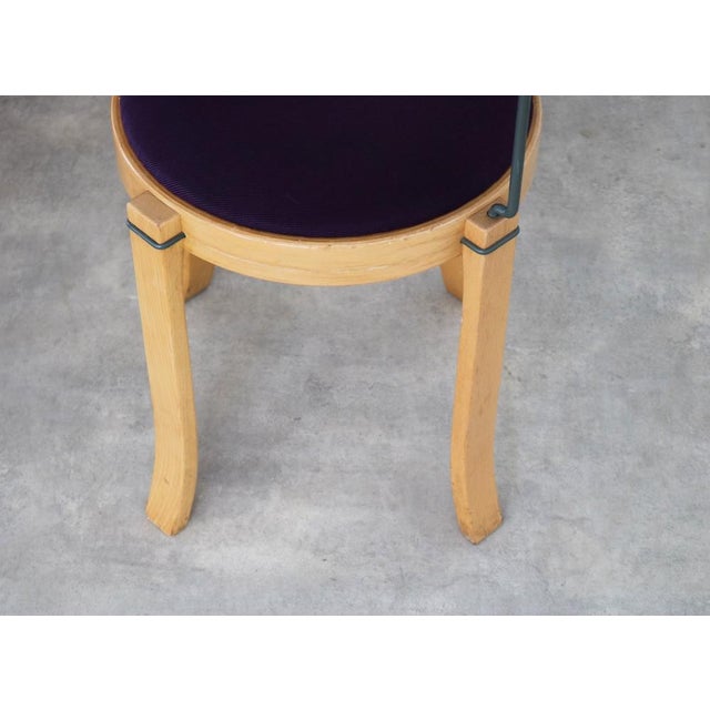 Gray Vintage Danish Dining Chairs, 1970s For Sale - Image 8 of 10