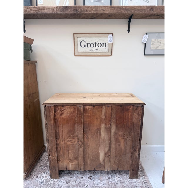 19th Century Antique Scrubbed Pine Chest of Drawers For Sale - Image 16 of 16