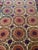 Brown Extra Large Brown Cotton Suzani With Round Medallions For Sale - Image 8 of 10