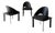 Chairs by Patrice Bonneau, Set of 3 For Sale