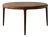 Mid-Century Round Model 283 Coffee Table in Rosewood by Johannes Andersen for CFC Silkeborg, 1960s For Sale