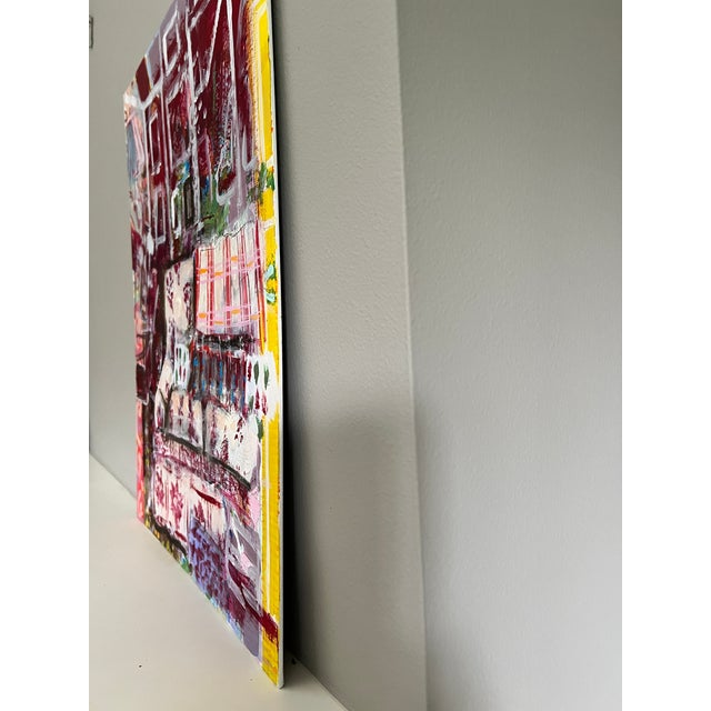 Boho Chic Interior Portrait Original Artwork by Shann Spishak For Sale - Image 3 of 6