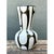 Black Vintage Abstract Design Ceramic Vase For Sale - Image 8 of 12