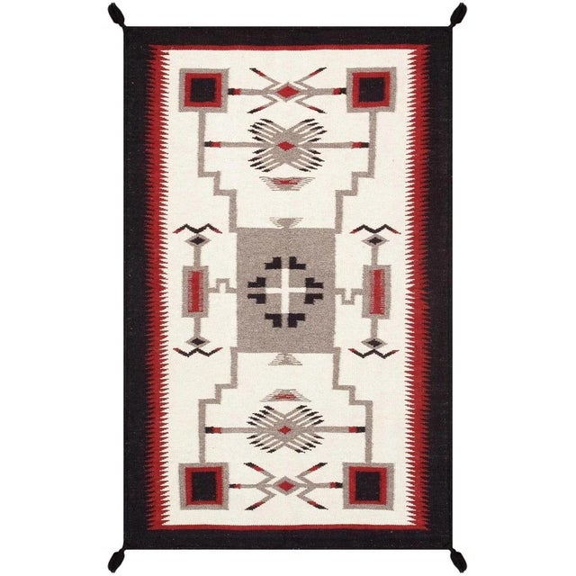 Traditional Tuscany Wool Ivory Area Rug, 4' 1'' X 6' 0'' For Sale - Image 3 of 3