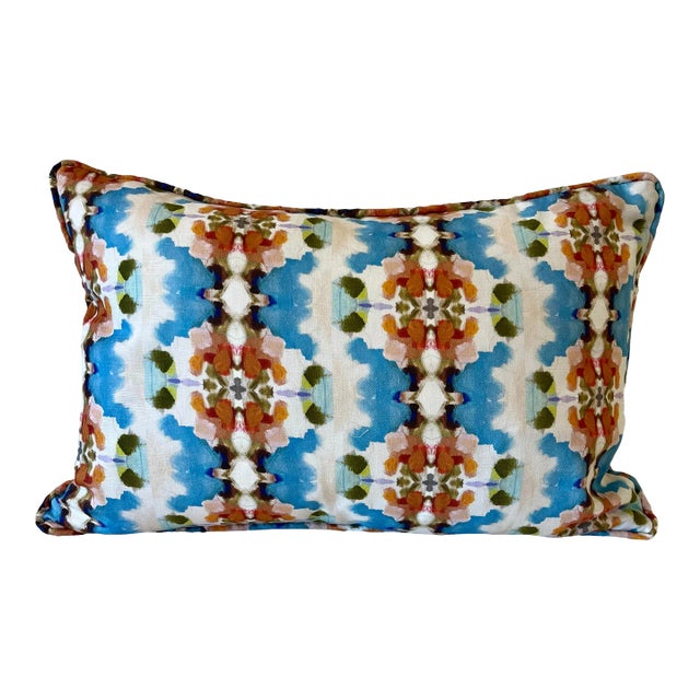 Lumbar Pillow Cover in Maizy Fabric For Sale
