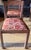 Antique Anglo Indian Style Decoupage Wood Dining Chairs With Patterned Paper and Lacquered Overlay For Sale - Image 4 of 18
