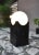 Small Handmade Eclipse Lamp in Black Marquina Marble from Fiam For Sale - Image 6 of 9