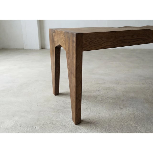 Contemporary Waves Bench by Marc Geneix For Sale - Image 3 of 6