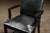 Pair of Black Leather Revival Armchairs With Nailhead Trim For Sale - Image 9 of 12