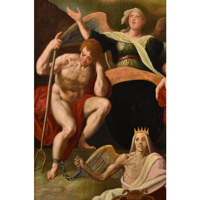 Jacob De Backer, Redemption of Adam & Eve, 1575, Oil Painting For Sale - Image 6 of 16