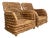 Vintage Twisted Rush Lounge Chairs After Ralph Lauren For Sale