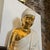 Ceramic 1980s Modernist White and Gold Porcelain Buddha Statue by Tommaso Barbi For Sale - Image 7 of 13