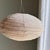 Textile Japanese Pendant Light in Rattan and Natural Linen For Sale - Image 7 of 18