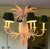 1970s 1970s Italian White Painted Tole Pineapple Chandelier For Sale - Image 5 of 10