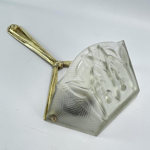 Art Deco Bronze Wall Sconces from Noverdy, 1930s, Set of 2 For Sale - Image 3 of 10