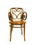 Mid 20th Century Mid 20th Century Bentwood Arm Chair With Caned Seat by Salvatore Leone For Sale - Image 5 of 8