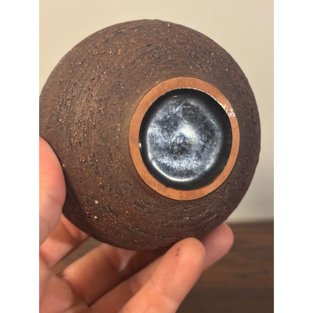 1950s Vintage Gabriel Keramik Vase / Weed Pot, Made in Sweden, 1950s For Sale - Image 5 of 5