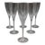 Late 20th Century Baccarat Crystal France Dom Perignon Port Wine Glasses- Set of 6 For Sale