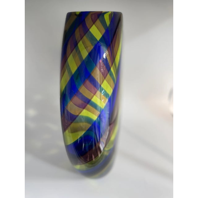 1980s Murano Vase by Laura De Santillana for Rosenthal, 1980s For Sale - Image 5 of 7