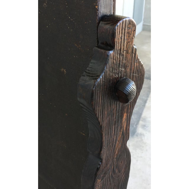 20th Century French Bulletin Board With Lyre Legs Style For Sale - Image 10 of 11