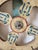 American 1930's Vintage Folk Art Hand Painted Carnival "Wheel of Fortune" For Sale - Image 3 of 12