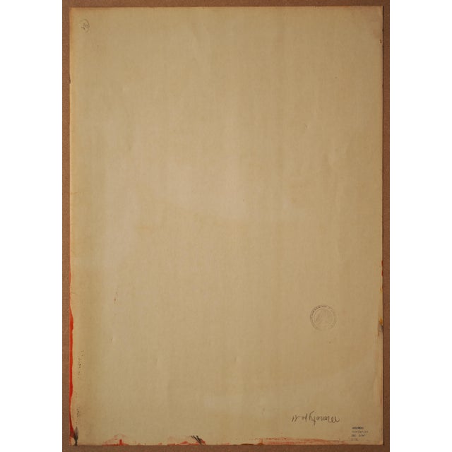 T'ang Haywen, Abstract Composition, 1960s, Ink For Sale - Image 3 of 4