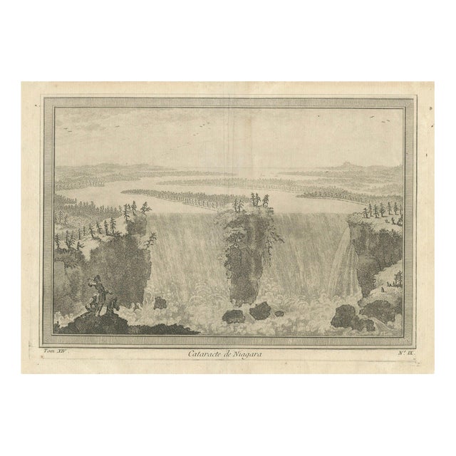 Niagara Falls, 1780, Paper For Sale