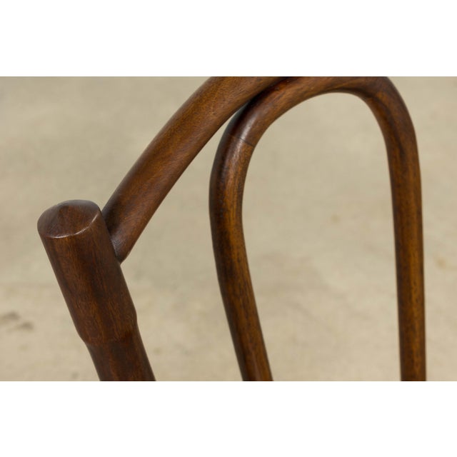 Wood Set of 4 French Bentwood Bistro Dining Chairs, Provence, Mid-20th Century For Sale - Image 7 of 18