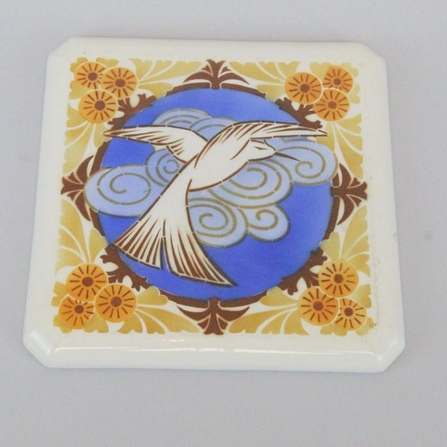 French Art Deco Placemats from K et G, 1920s For Sale - Image 4 of 5