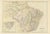 Map of Brazil with Historic Borders, River Systems and Coastal Regions, 1882 For Sale