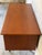 Teak Executive Desk With Inset Handles Danish Mid-Century Modern 1960s For Sale - Image 10 of 11