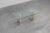 Italian Mid‑Century Italian Dining Table With Glass Top and Travertine Base, 1970s For Sale - Image 3 of 6