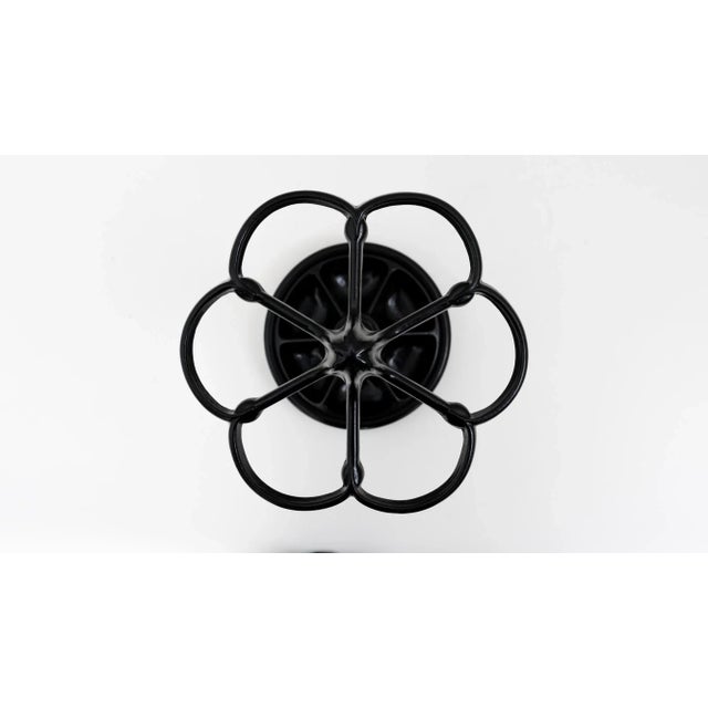 Black Umbrella Stand, Vienna, 1950s For Sale - Image 8 of 16