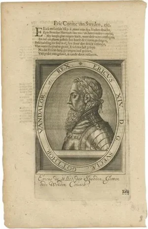 Janszoon, Eric XIV of Sweden, 1615, Paper