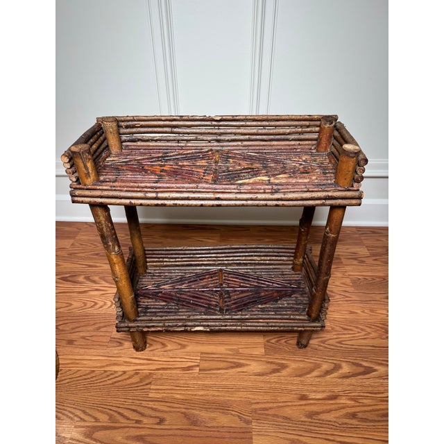 The talent of hand-craft and the carpentry of hand-made joinery of twigs, branches and hammered nails encompass this...