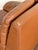 Brown Vintage 1970’s Italian Leather Lounge Chair For Sale - Image 8 of 13