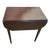 Henkel Harris Solid Mahogany Drop-Leaf End Table - Grandmillennial Accent For Sale