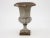 Gray Petite Cast Iron Urn For Sale - Image 8 of 8