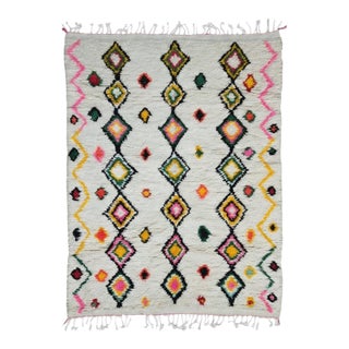 Berber Symbols Moroccan Rug - 8.9 X 6.1 Ft For Sale